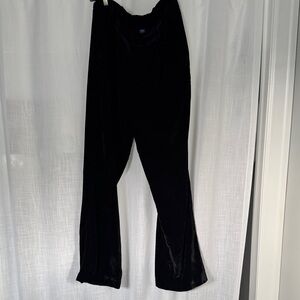 Black Velvet Pants women’s Old Navy Taylor size large